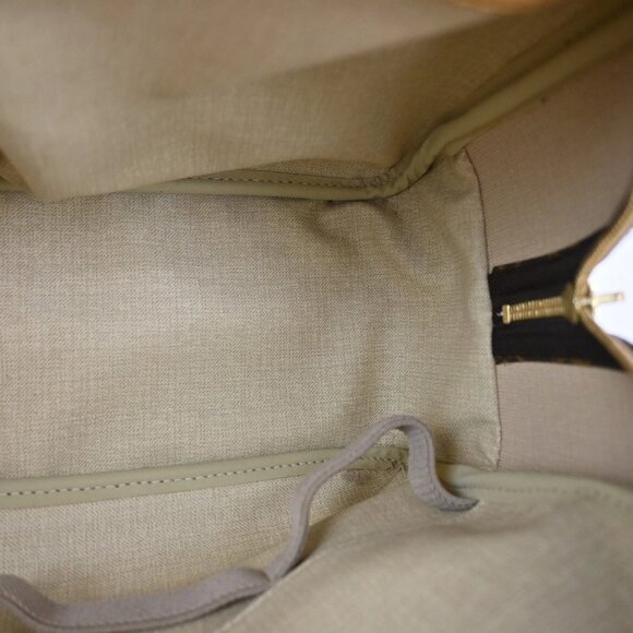 LOUIS VUITTON LV Logo Deauville Hand Bag Monogram Leather Brown M47270 75TA001 - Picture 11 of 16